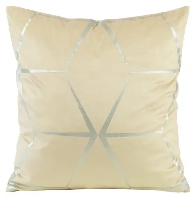 Produktbild von EUROFIRANY | Kissenbezug - 45x45 cm - Beige - Velours