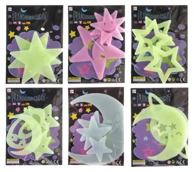 Immagine prodotto di Glow In The Dark Space Decoration