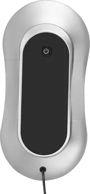 Immagine prodotto di Robot per la pulizia dei vetri - Pulitore elettrico per finestre - Potenza di aspirazione da 2800 a 3200 Pa - Funzione di nebulizzazione a ultrasuoni (doppia spruzzatura) - Motore brushless - Serbatoio dell'acqua da 70 ml - Colore: grigio argento