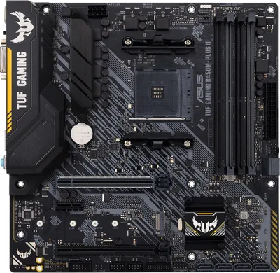 Produktbild von ASUS TUF Gaming B450M-Plus II - AMD - Socket AM4 - AMD Ryzen 3 - 2nd Generation AMD Ryzen™ 3 - AMD R