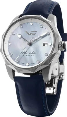 Vostok Europe VS42-125A755 Damenarmbanduhr Solar Vilnele Blau/Perlmutt 1