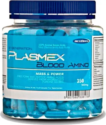 Zdjęcie produktu dla Megabol Plasmex Blood Amino 350Cap