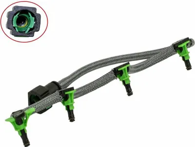 Produktbild von FAST FT39533 Leckkraftstoff-Schlauch für FORD Fiesta Mk6 Schrägheck (JA8, JR8) Rücklaufleitung