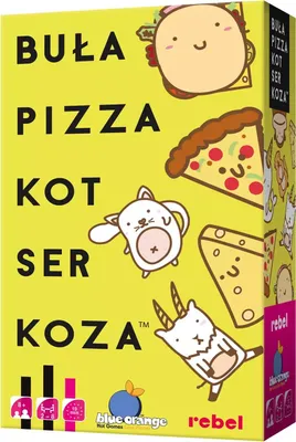 Obrázek produktu pro Řepa, pizza, kočka, sýr, koza REBEL