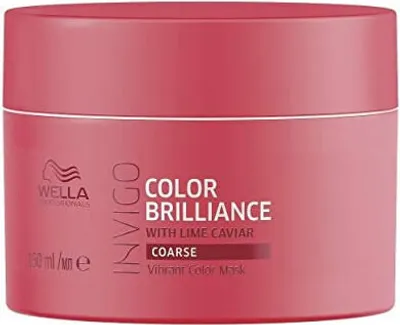 Produktbild von Wella Professionals Invigo Brilliance Mask Haarmaske für raues und coloriertes Haar 150 ml