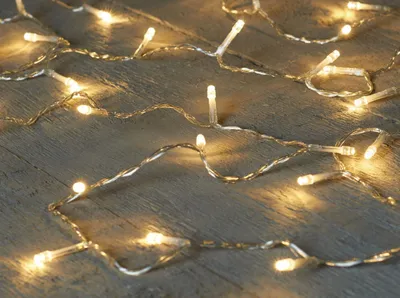 Produktbild von Lichterkette Weihnachtsbeleuchtung warmweiß 36 m mit Zeitschaltuhr 360 Lumen