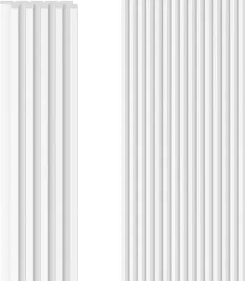Obrázok produktu pre VOX Nástenný panel SP Linerio S-Line - Akustický panel - Interiérová dekorácia - Biela 265x12,2x1,2 cm 1 kus