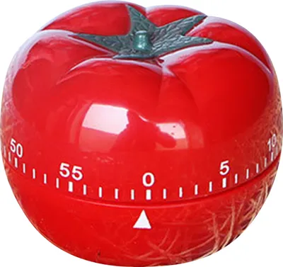 Produktbild von Küchentimer in Tomatenform, Erinnerungswecker, 1 Minute bis 60 Minuten, einstellbare Countdown-Uhr, mechanischer Timer