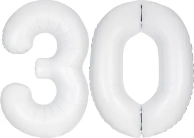 Produktbild von XXL Folienballon Zahl bunt Geburtstag Jubiläum Zahlenballon Riesenfolienballon Geburtstagsdeko