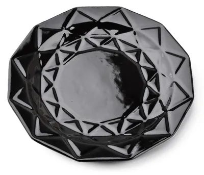 Immagine prodotto di PIATTO Ø 24 cm piatto piano in Vetroceramica nero AFFEK DESIGN ADEL