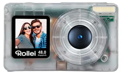 Zdjęcie produktu dla Rollei Compactline 12096, 48 MP, 8000 x 6000 px, CMOS, 4K Ultra HD, 103 g