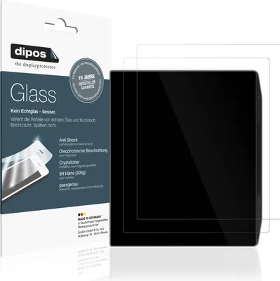 Produktbild von 2x Schutzfolie für Pocketbook Era Color - Anti-Shock 9H Folie dipos Glass Kunststoffglas