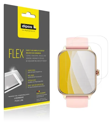 Immagine prodotto di 2x Pellicola protettiva per LODIMEKE P133 1.96, rivestimento al 100%, Protezione dipos Flex