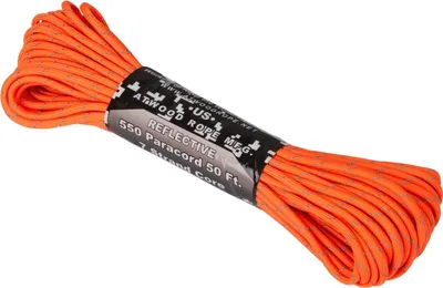 Produktbild von ARM ATWOOD ROPE MFG ARM 550 Paracord Reflective (50ft) in Orange ca. 49 Meter Orange