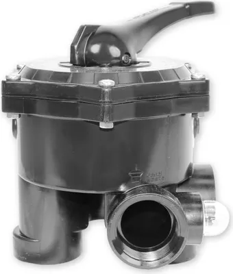 Produktbild von Praher Rückspülventil Ocean V6ND SM10 3 1 1/2" ABS | schwarz
