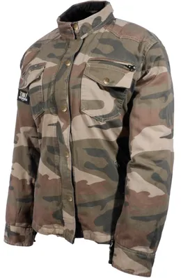 Productafbeelding van Bores Militair Jack Camo Motorfietsshirt, camouflage, 4XL