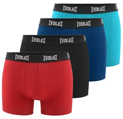 Immagine prodotto di Confezione da 4 Everlast - Boxer da uomo in cotone, slip da uomo, taglia M