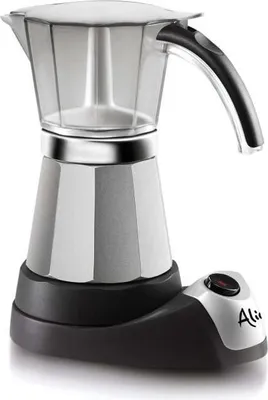 Produktbild von Elektrische Kaffeemaschine DELONGHI EMKM6B Alicia Plus, Weiß, 6 Tassen, 450W, 0.4L Kapazität
