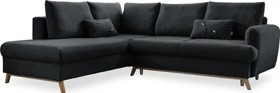 Produktbild von home24 Ecksofa mit Schlaffunktion - Ottomane