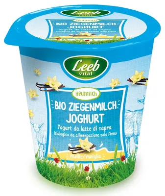 Obrázok produktu pre Kozí jogurt  vanilkový125 g - LEEB VITAL