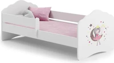 Obrázok produktu pre Detská posteľ FALA 160x80 so zábranou - Spiaca princezná