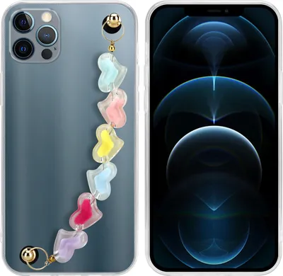 Produktbild von Cadorabo Hülle kompatibel mit Apple TPU Silikon Case Cover, Cover, Apple, iPhone 12 PRO MAX, 17 cm (6.7"), Transparent
