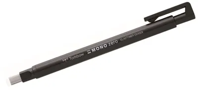 Produktbild von Radierminenhalter Mono zero eckige Spitze 2,5x5mm nachfüllbarschwarz Packung mit 5 Stück