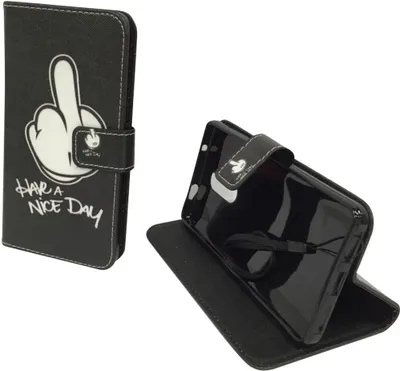 Produktbild von Handyhülle Tasche für Handy Xiaomi Redmi Pro Mittelfinger