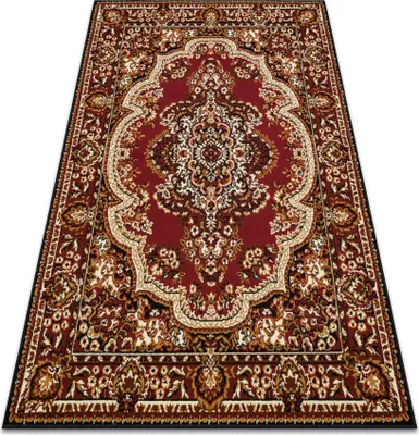 Zdjęcie produktu dla Dywan BCF Morad WIOSNA Ornament, klasyczny - bordo czerwony 300x400 cm