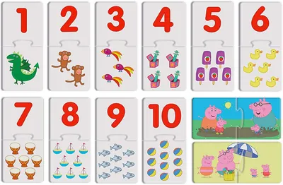 Produktbild von Peppa Pig Legepuzzle 95292 First Numbers