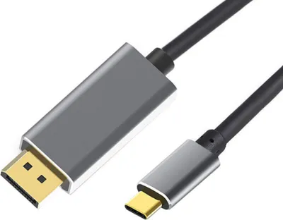 Produktbild von E30C USB-C auf DisplayPort Kabel 1,8 m – 4K@60 Hz, Typ C zu DP Adapterkabel für Monitor & Laptop