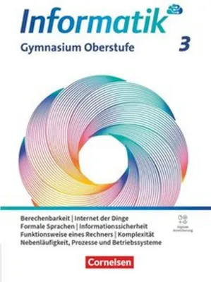 Obrázok produktu pre Informatik Band 3 - gymnasiale Oberstufe - Allgemeine Ausgabe - Schulbuch