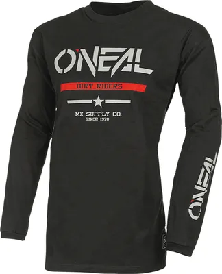 Obrázok produktu pre Detský dres O'NEAL Element Bavlna Squadron V.22 , čiernošedý, S