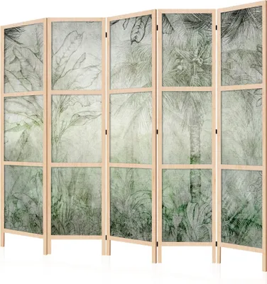 Zdjęcie produktu dla Parawan LUMASOUL jednostronny, parawan do wnętrz, motyw japoński, 225 x 172 cm