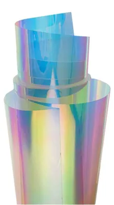 Fensterfolie 60x200cm Regenbogen-Effekt irisierend selbstklebend