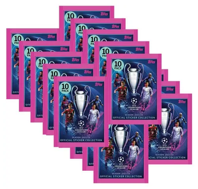 Produktbild von TOPPS - Champions League 2021/22 Sticker - 20 Tüten