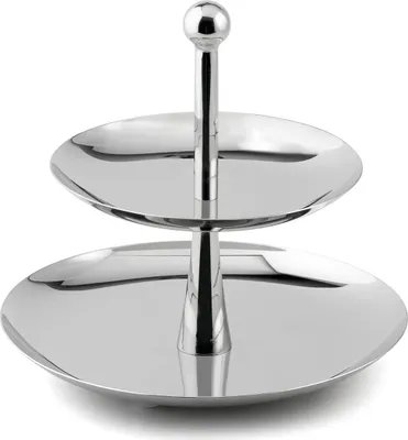 Produktbild von Etagere aus Edelstahl mit 2 Etagen