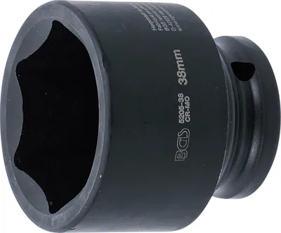 Image de BGS 5205-38 | Douille de force hexagonale | 12,5 mm (1/2") | SW 38 mm