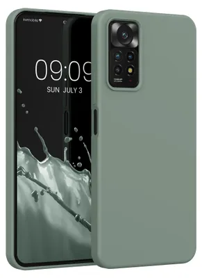 Produktbild von kwmobile Handyhülle für Xiaomi Redmi Note 11 Pro / Note 11 Pro (5G) / Note 12 Pro (4G) Hülle - Case Silikon - Kabelloses Laden - Schutzhülle Cover in