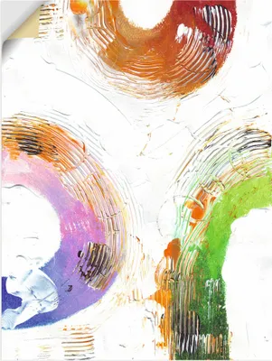 Produktbild von ARTland Wandbild, selbstklebend Die Kreise eines Lebens Größe: 90x120 cm