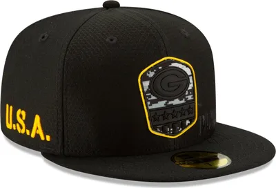Produktbild von New Era 59Fifty Cap - Salute to Service Green Bay Packers