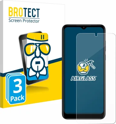 Produktbild von 3x BROTECT Schutzglas für ZTE Blade V50 Design 5G Schutzfolie Panzer Folie Glas Display Schutz klar