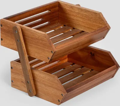 Zdjęcie produktu dla HOMLA Organizer MOOKA dwupoziomowy 30,5 cm