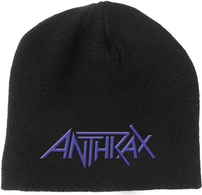 Obrázok produktu pre Anthrax - Kšiltovka pre mužov/dámy uni RO6068 (jedna veľkosť) (Black)