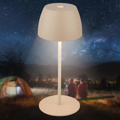 Zdjęcie produktu dla Lampa stołowa LED – sterowanie dotykowe, bez podstawy, z regulacją jasności i możliwością ładowania – oświetlenie dekoracyjne i praktyczne