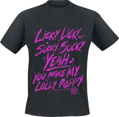 Produktbild von Electric Callboy T-Shirt Herren Licky Licky schwarz XL