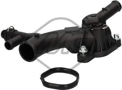 Produktbild von Metalcaucho 32009 Kühlmittelflansch für OPEL Corsa D Schrägheck (S07) Wasserflansch