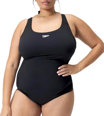 Produktbild von Speedo Damen Endurance+ Medalist Badeanzug | Fitness, Schwarz , 68