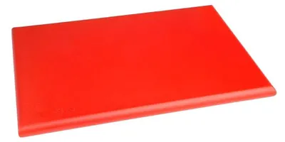 Produktbild von Hygiplas j034 Hygiplas Schneidebrett Hohe Dichte, extra dick, Rot, 1(H)x 18(W)x