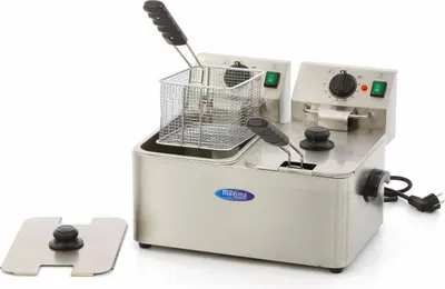 Obrázok produktu pre Maxima - Gastro fritéza - 2 x 4 l - 2 koše - do 2 kg hranolčekov